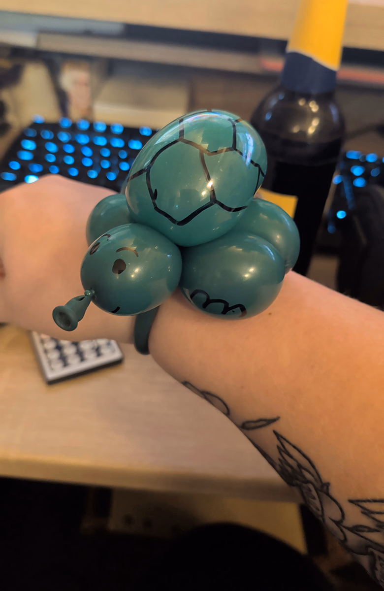 Ballon Armband Schildkroete