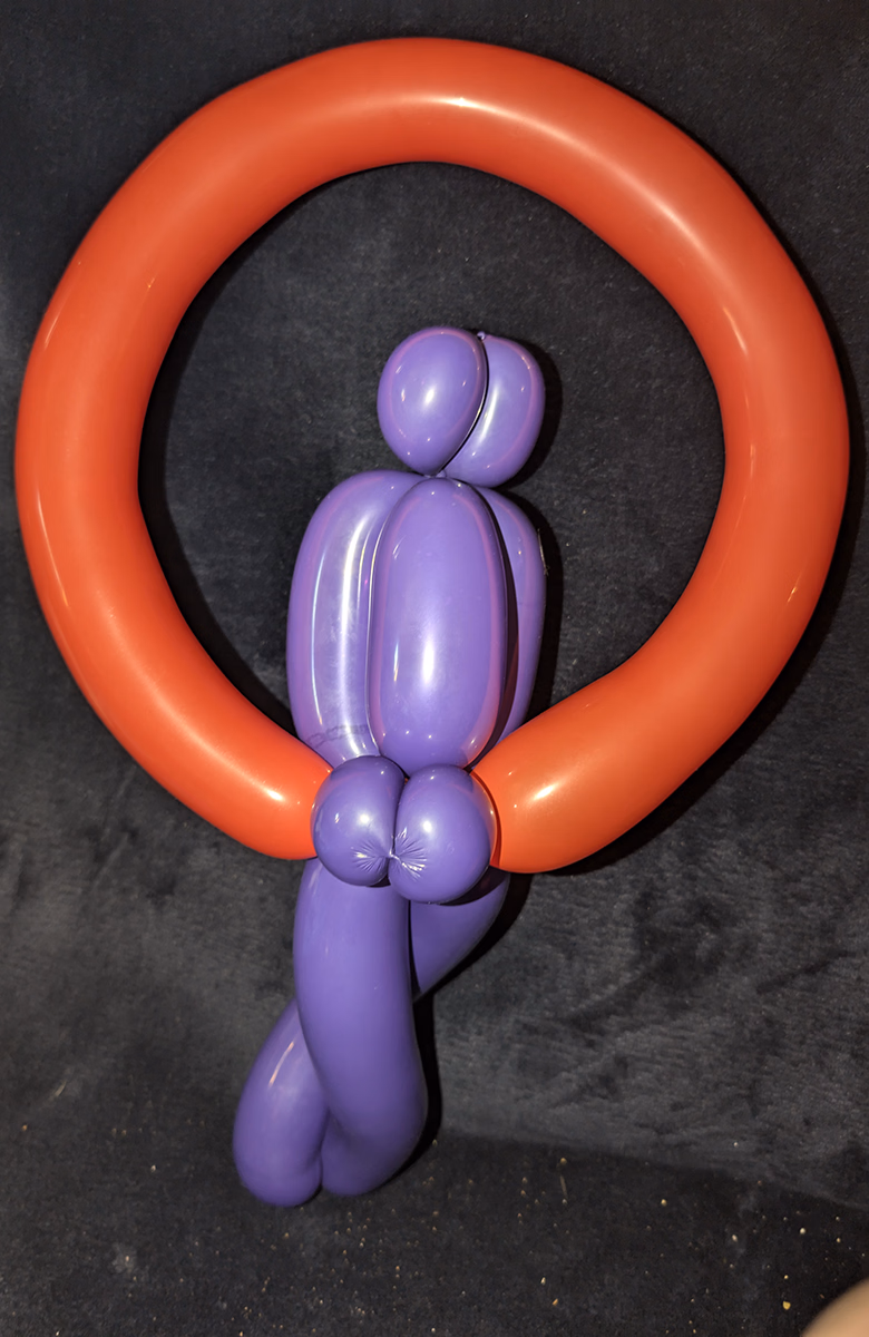 Ballon Papagei
