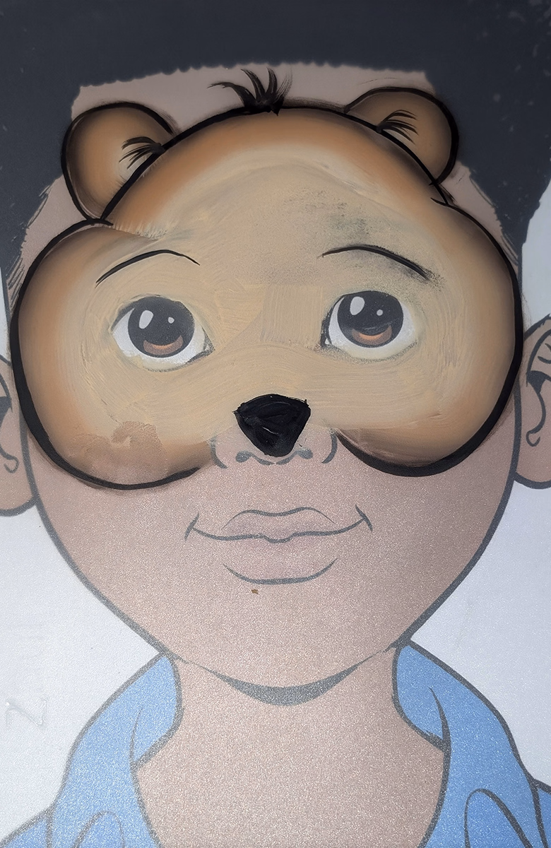 Kinderschminken Baer