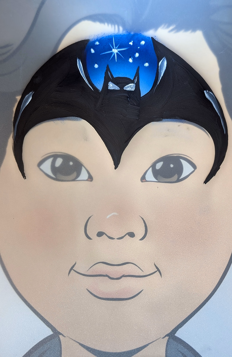 Kinderschminken Batman