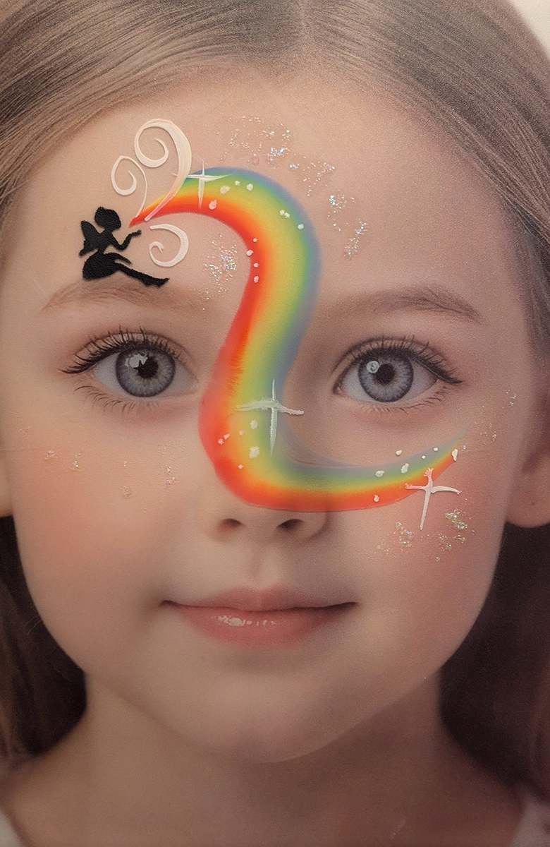 Kinderschminken Fee3